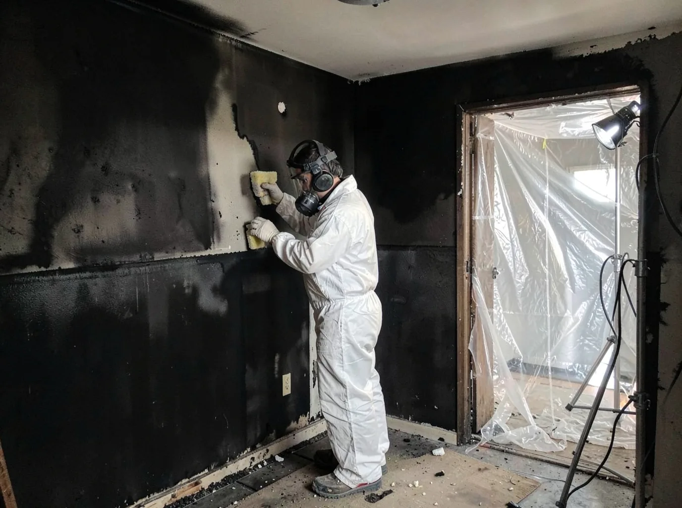 Fire Damage Restoration company in Larrabee, IA